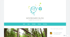 Desktop Screenshot of blog.wooboard.com